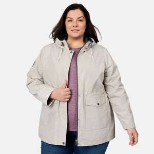 Women's Plus Size Rain Away Anorak Rain Jacket