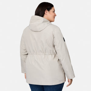 Women's Plus Size Rain Away Anorak Rain Jacket