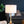 D15x29 Table Lamp with Glass Drum Shade