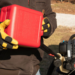 Midwest Can Company 1210 1 Gallon Gas Can Fuel Container Jugs & Spout (10 Pack)