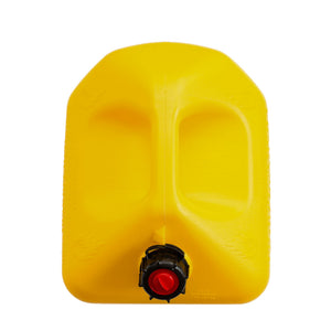 Midwest Can Company 5 Gal Diesel Fuel Container w/ Auto Shutoff, Yellow (2 Pack)