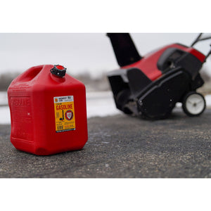 Midwest Can Company 5610 5 Gallon Gas Can Fuel Container Jugs w/ Spout (2 Pack)