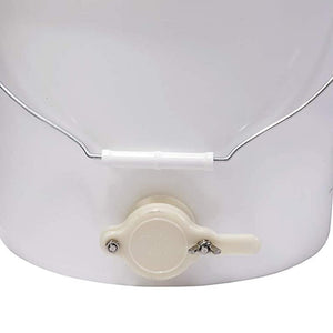 Little Giant BKT5 Plastic Honey Bucket with Honey Gate for Beekeeping, 5 Gallon - TRAPSKI