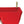 Little Giant FF16RED 9 Quart Heavy Duty Feed Trough Bucket Fence Feeder, Red