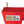 Little Giant FF16RED 9 Quart Heavy Duty Feed Trough Bucket Fence Feeder, Red