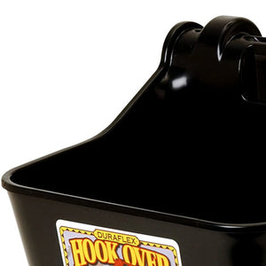 Little Giant HF12BLACK Heavy Duty 12 Quart Mountable Plastic Hook Feeder, Black - TRAPSKI