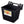 Little Giant HF15BLACK Heavy Duty 15 Quart Mountable Plastic Hook Feeder, Black