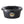 Little Giant Rubber Tub with Metal Hanging Hooks 6.5 Gallon Capacity, Black