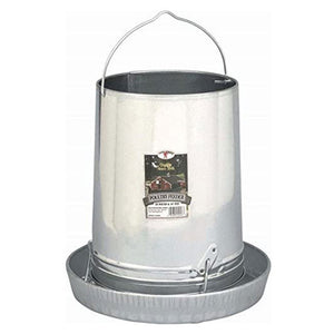 Little Giant 30-Pound Floor Space Saving Hanging Metal Poultry Feeder (2 Pack)