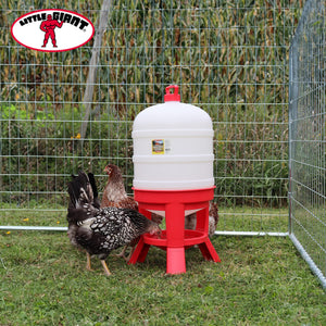 Little Giant DOMEWTR10 10 Gallon Tank Heavy Duty Poultry Chicken Gravity Waterer
