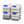 Homz 31 Qt Heavy Duty Clear Plastic Latching Stackable Storage Containers, 4 Pk