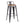 Oregon - Industrial Low Back Barstool (Set of 2) - Black