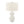 Contemporary Ceramic Table Lamp - Cream