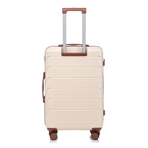 Set 3PCs 20'/24'/28' ABS Spinner Wheel Luggage - Beige