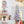 4FT Flocked Christmas Tree with Multicolour LED Lights