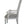 Katia - Arm Chair (Set of 2) - Light Gray / White