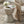 Outdoor Lightweight Concrete Side Table, Light Gray