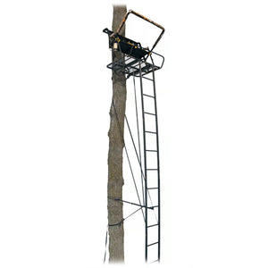 Muddy The Nexus XTL 20 Foot Hunting Ladderstand, 2 Person Climbing Tree Stand