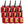 Midwest Can Company 1210 1 Gallon Gas Can Fuel Container Jugs & Spout (12 Pack)