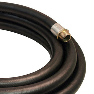Apache 98108565 1 Inch Diameter 20 Foot Length Farm Fuel Transfer Hose, Black