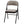 MECO Sudden Comfort Deluxe Metal Fabric Padded Folding Chair Set, Black (4 Pack)