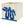 3 Sprouts Kids Childrens Foldable Fabric Storage Cube Bin Box, Blue Snake - TRAPSKI