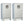 Little Giant Dry Food Automatic Steel Dog Feeder Chow Hound 25 LB (2 Pack)