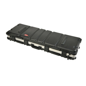 SKB Cases 2SKB-5014 Hard Exterior Waterproof ATA 50-Inch Double Bow Case, Black