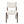 Modern Dining Chair with Thick Seat Cushion and Solid Wood Legs, Set of 2
