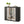 Black Wall-Mounted Bathroom Cabinet with Mirror, 2 Mirrored Doors & Open Shelf