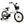 18 Feet Kids Bike with Removable Training Wheels