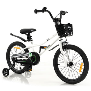18 Feet Kids Bike with Removable Training Wheels