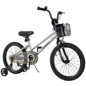 14 Inch Kids Bike Adjustable with Transparent Chain Cover for 4-5 Years Old