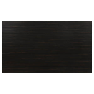 Sutter - 2 Drawer Rectangular Coffee Table - Dark Brown