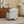 Modern Accent Chair with Retro Wood Legs and Floral Design