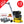 8” Gas Concrete Scarifier Planer Grinder with 5.5 HP Honda Engine Blade Bundle - TRAPSKI