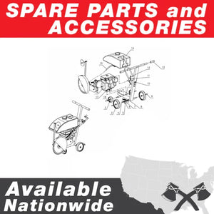 8-Inch Steel Star Drum Scarifier Attachment