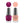 Gelish Mini & Morgan Taylor Feel the Vibes Gel Polish and Lacquer Set, 4 Pack