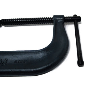 Wilton Tools 14256 High Strength Drop Forged 6 1/16 Inch Opening C Clamp Tool - TRAPSKI