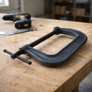 Wilton Tools 14256 High Strength Drop Forged 6 1/16 Inch Opening C Clamp Tool - TRAPSKI