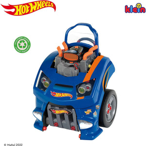 Theo Klein Hot Wheels Automotive Car Engine Interactive Toy Pretend Play Set