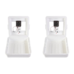 Little Giant 9300 Digital Still Air Incubator w/ LCD Display, 41 Eggs (2 Pack)