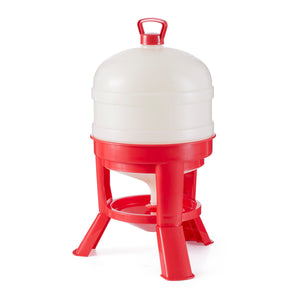 Little Giant 8 Gallon Tank Heavy Duty Poultry Chicken Gravity Waterer (3 Pack)