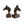 S/2 5.1x4x8' Horse Bookends