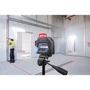 Bosch GLL3-300 360 Degree  3 Plane Leveling and Alignment Line Laser, Red Beam