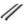 Premium Adjustable Telescoping Wheelchair Track Ramps Aluminium - Silver