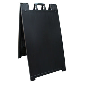 Plasticade Signicade Portable Folding Plastic A Frame Sidewalk Store Sign Stand - TRAPSKI
