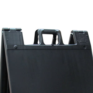 Plasticade Signicade Portable Folding Plastic A Frame Sidewalk Store Sign Stand - TRAPSKI