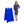 Plasticade Signicade Portable Folding Sidewalk Double Sided Sign Stand, Blue - TRAPSKI