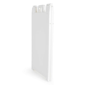 Plasticade Signicade Portable Folding Sidewalk Double Sided Sign Stand, White